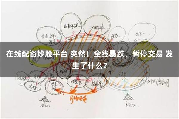 在线配资炒股平台 突然！全线暴跌、暂停交易 发生了什么？
