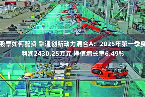股票如何配资 融通创新动力混合A：2025年第一季度利润2430.25万元 净值增长率6.49%